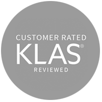 KLAS logo - footer
