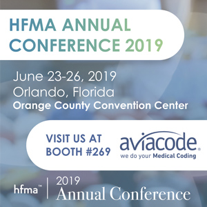 Aviacode is exhibiting at the HFMA Annual Conference 2019
